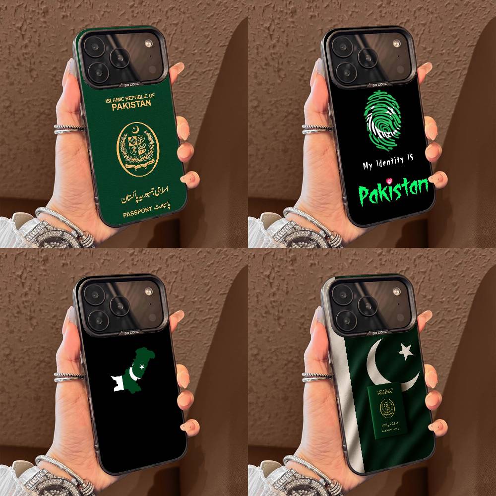 Travel Accessories Iphone - Pakistan Passport Flag Map Phone Case