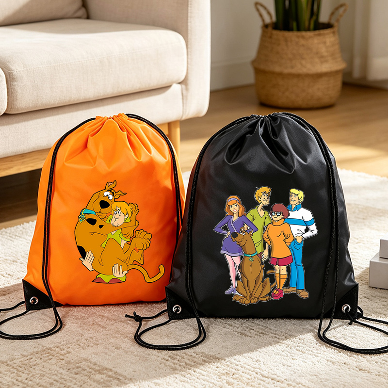 Travel Accessories And Bags - Scooby Doo Drawstring Storage Bag Cool