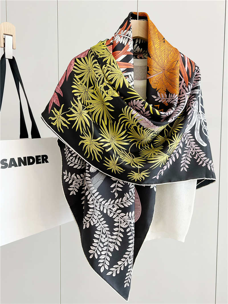 14mm Silk Scarf Women Hand Rol - Travel Hair Accessories review and price