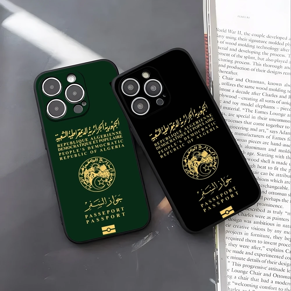Algeria Map Flag Passport Phon - Travel Accessories Iphone review and price