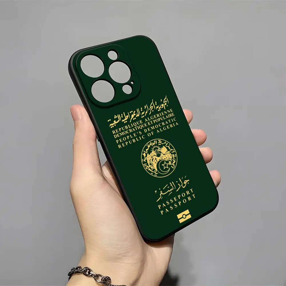 Algeria Map Flag Passport Phon - Travel Accessories Iphone review and price