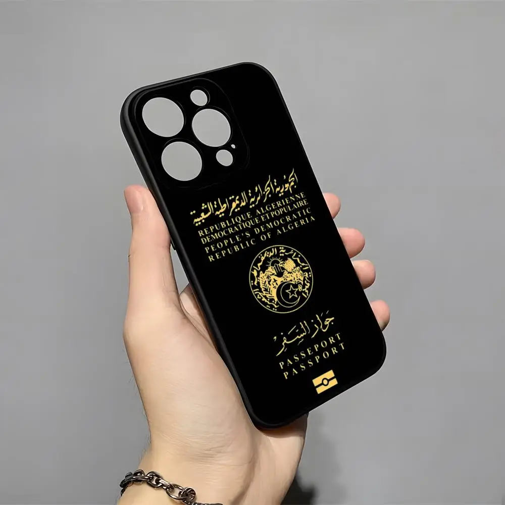 Algeria Map Flag Passport Phon - Travel Accessories Iphone review and price