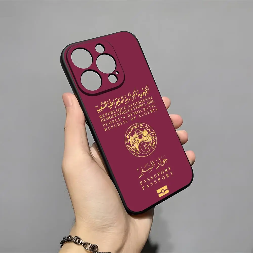 Algeria Map Flag Passport Phon - Travel Accessories Iphone review and price
