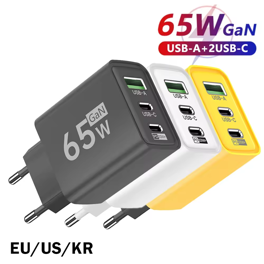 65W GaN USB C Wall Charger 3-P - Travel Accessories Iphone review and price