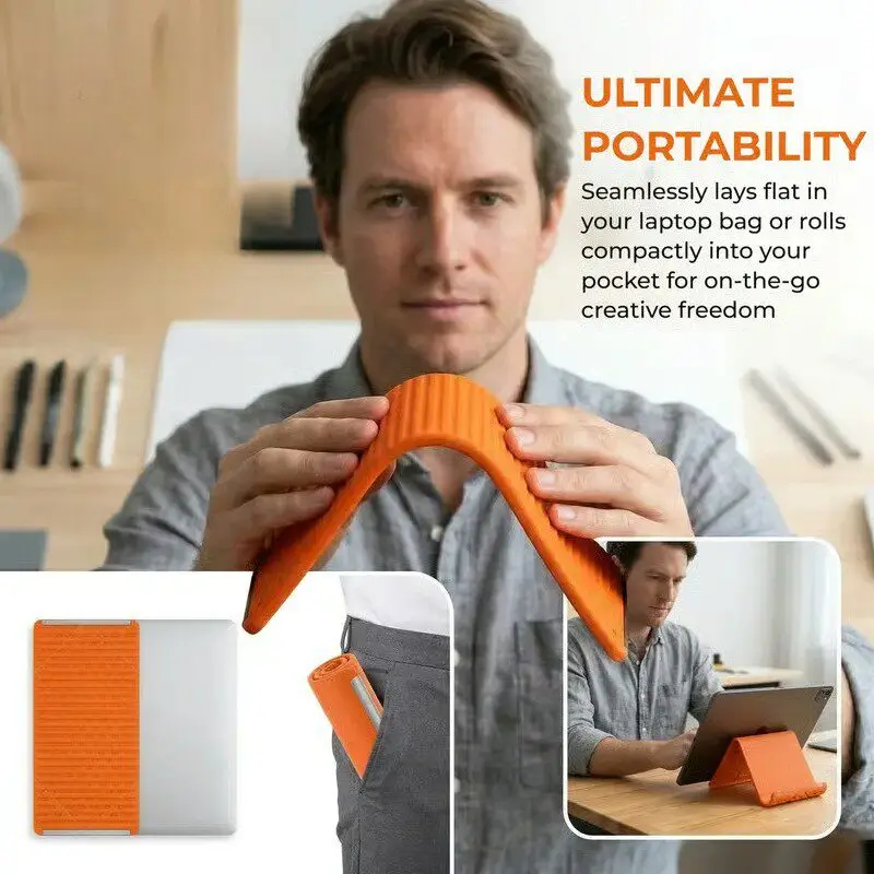 Silicone Foldable Phone Stand  - Travel Accessories Iphone review and price