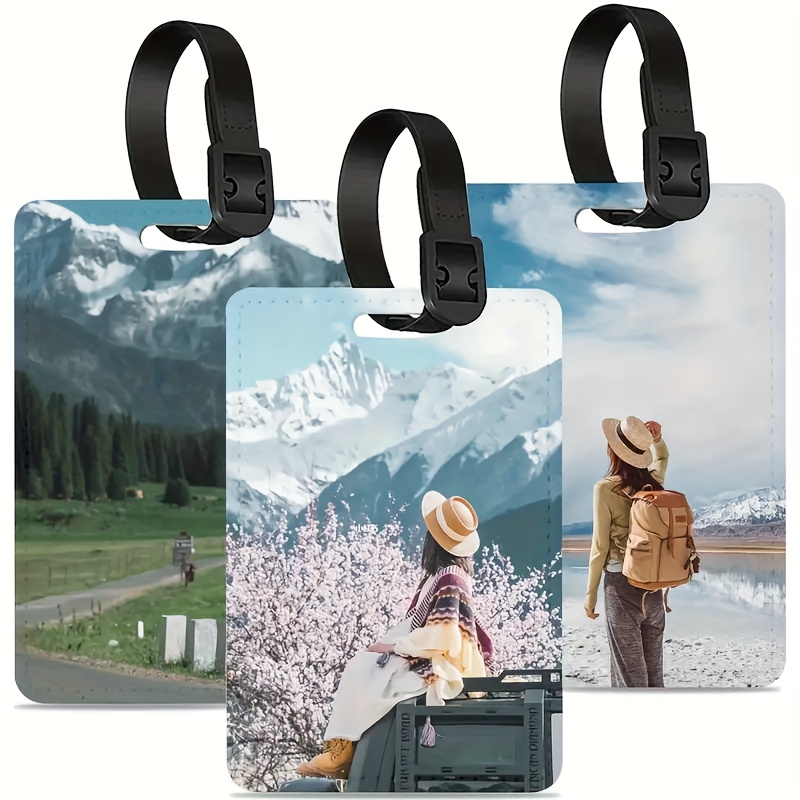 Custom Photo Leather Luggage T - Travel Accessories Meaning review and price