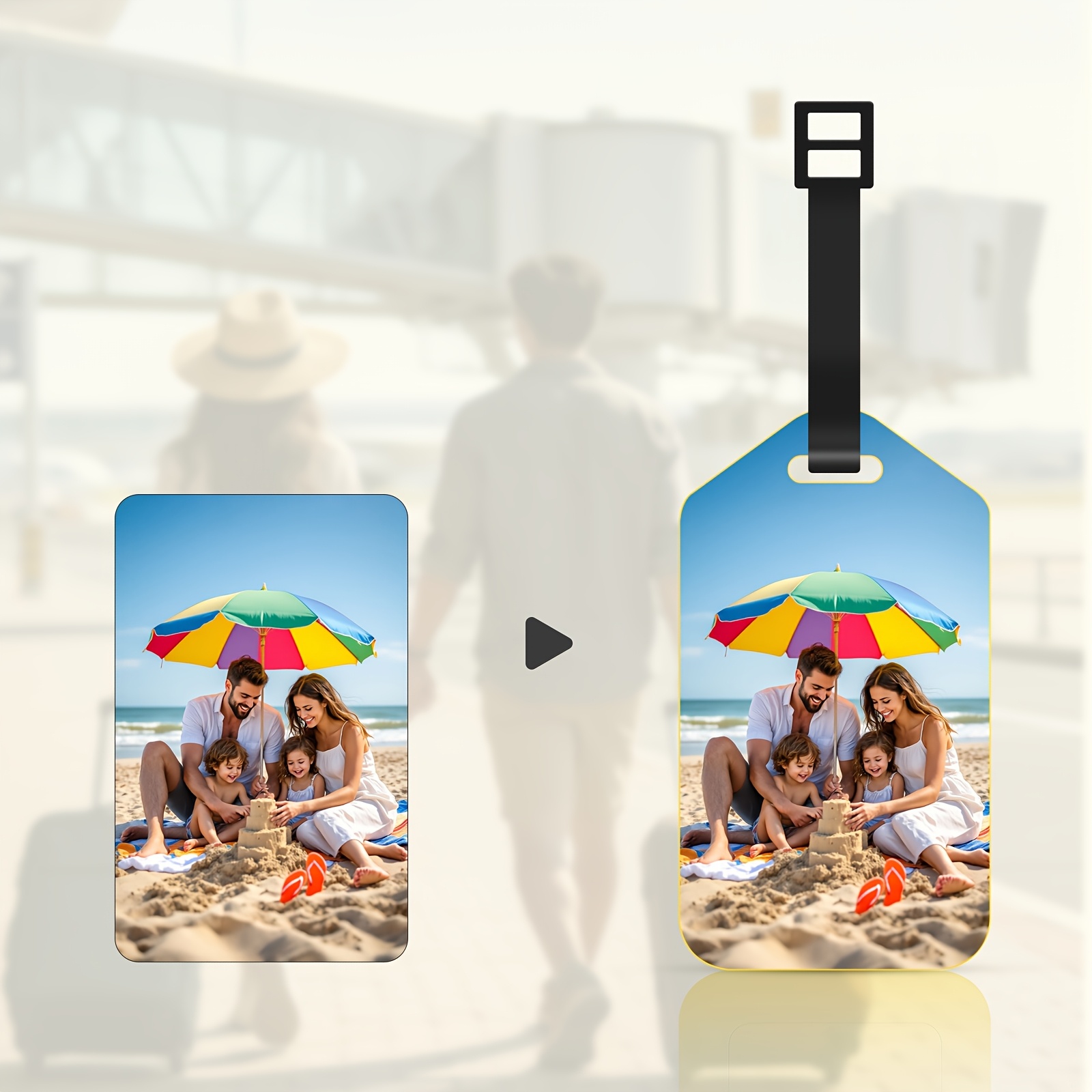 Custom Photo Leather Luggage T - Travel Accessories Meaning review and price