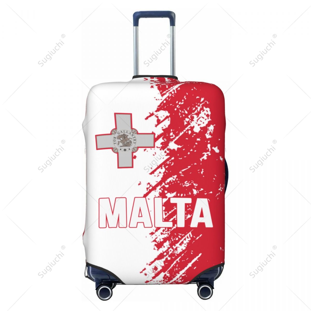 Malta Flag Luggage Cover Suitc - Travel Accessories Malta review and price