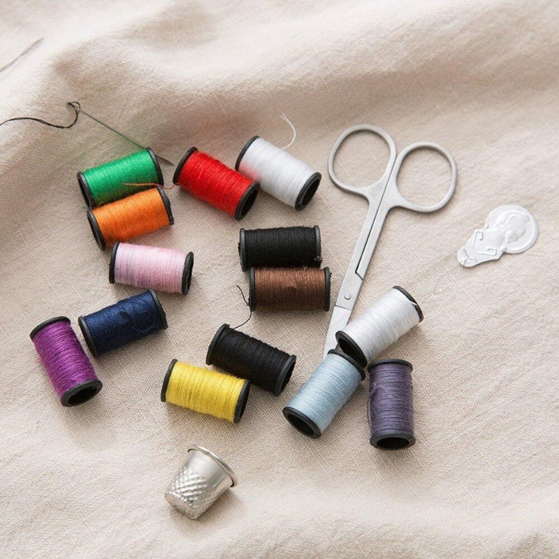 Portable 10Pcs/set Sewing Kit  - Travel Accessories Kit For Men review and price