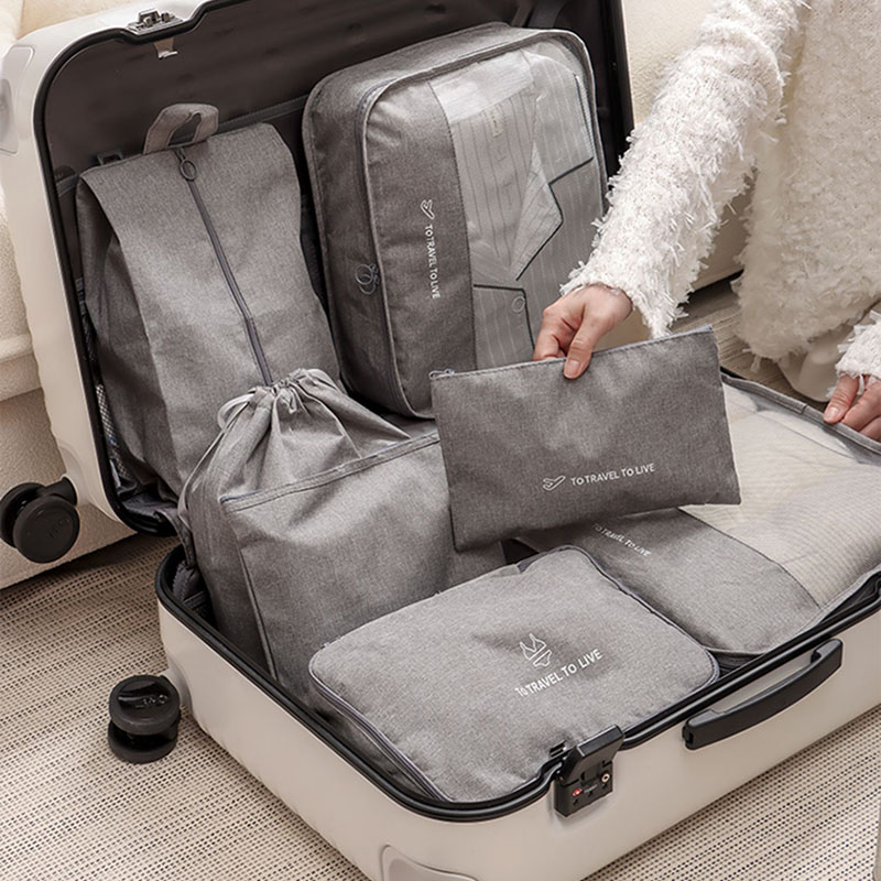 7 Piece Travel Packing Cubes S - Travel Accessories Kit For Men review and price