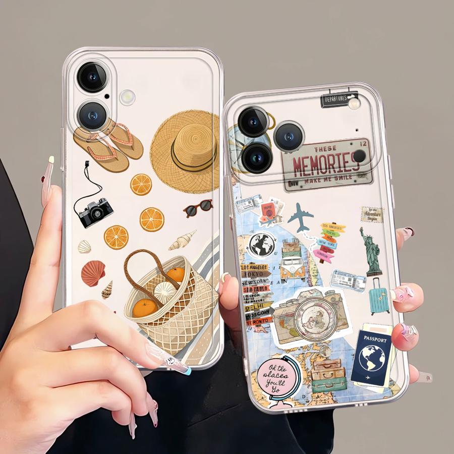 Beach Travel Theme Phone Case  - Travel Accessories Iphone review and price