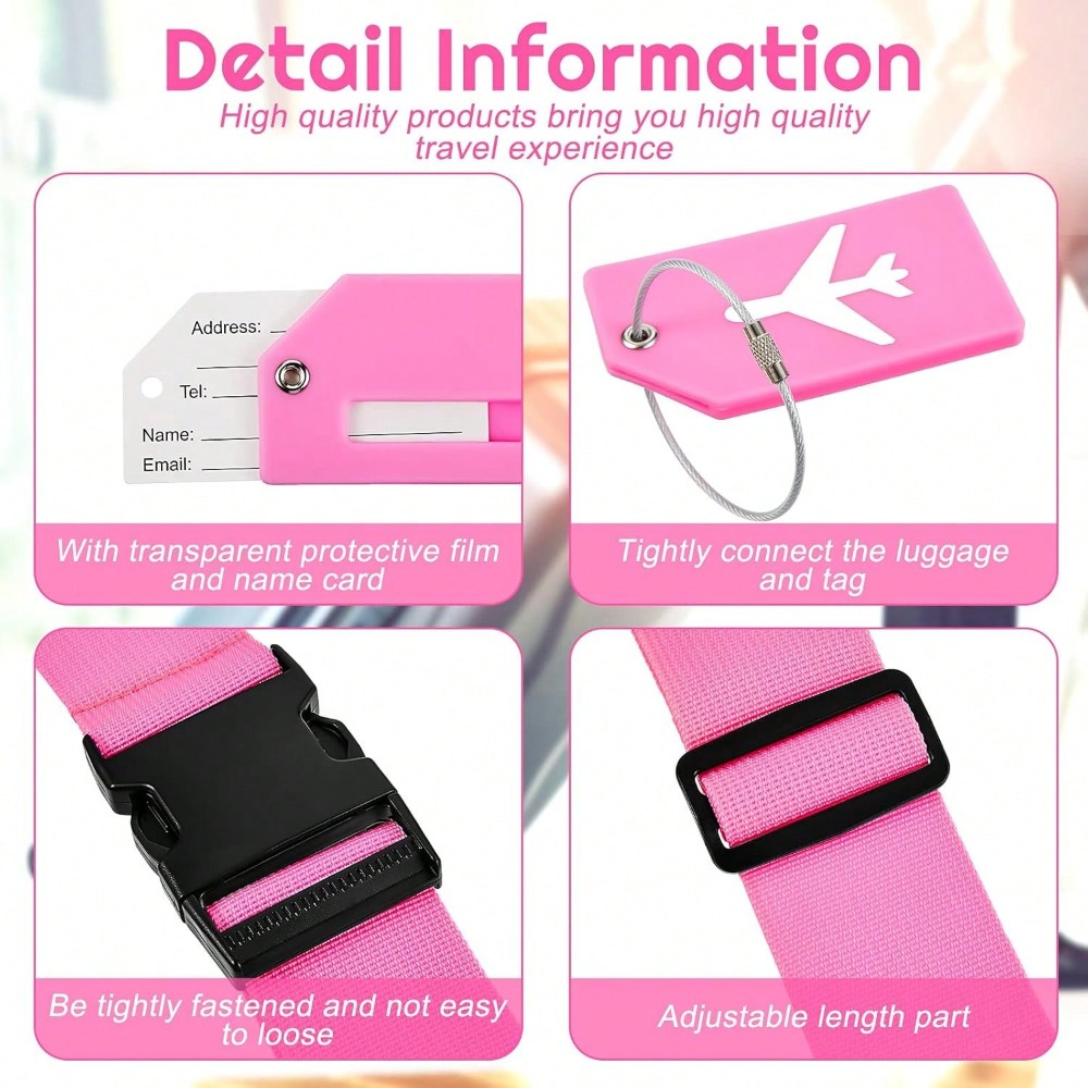 Luggage Strap Set with Luggage - Travel Accessories In Bulk review and price