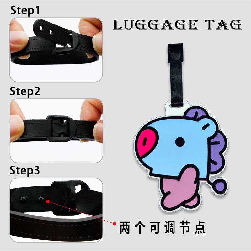 BT21 cartoon cute keychain Kaw - Travel Accessories In Bulk review and price