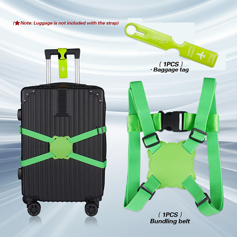2-Piece Luggage Strap Set + Lu - Travel Accessories In Bulk review and price