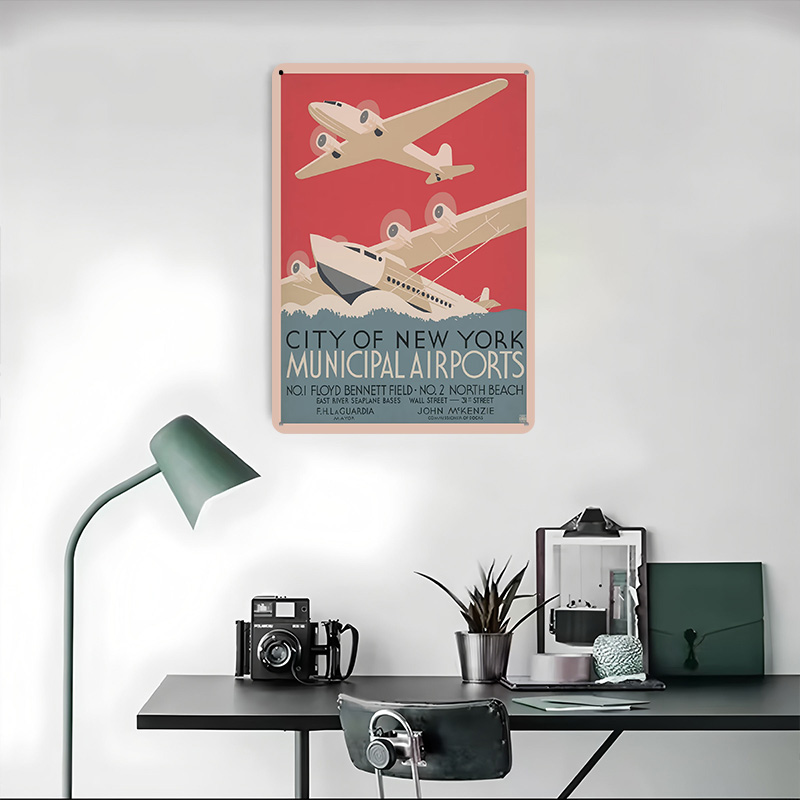 Vintage NYC New York Airports  - Travel Accessories Nyc review and price