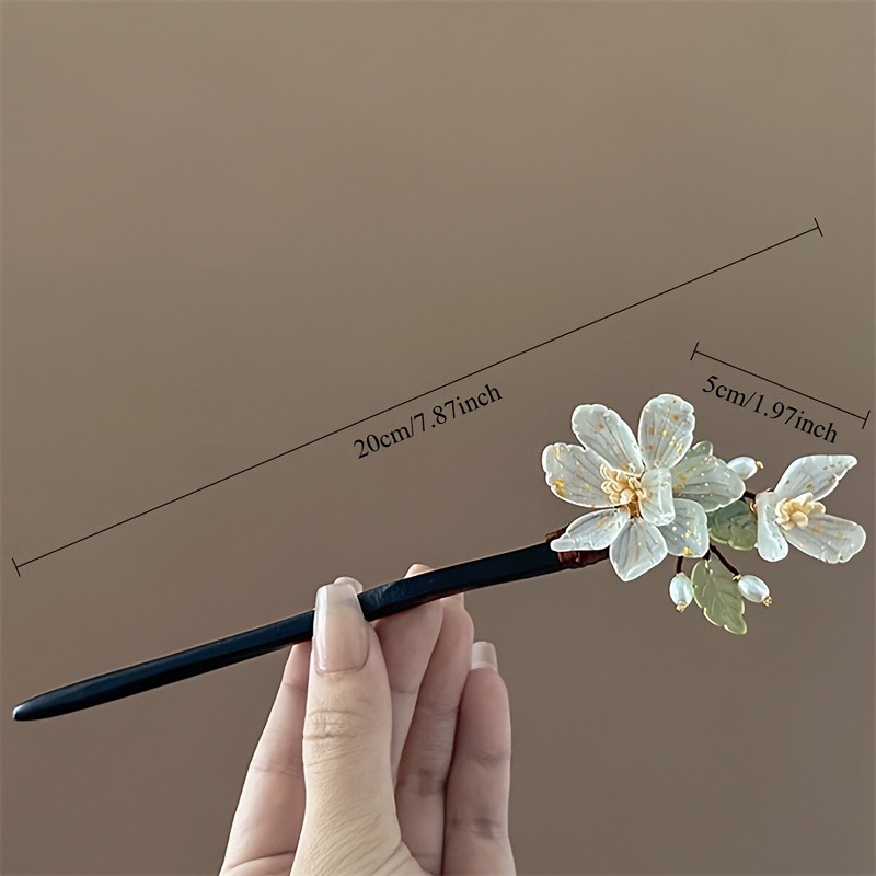1PC New Chinese Magnolia Flowe - Travel Hair Accessories review and price