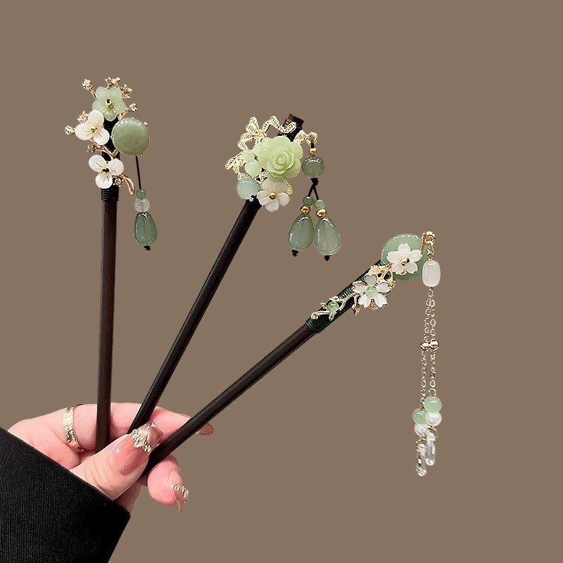 Antique Wooden Hairpin Women's - Travel Hair Accessories review and price