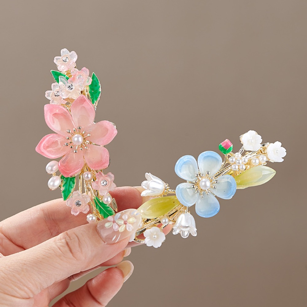 Chinese Style Floral Pearl Spr - Travel Hair Accessories review and price