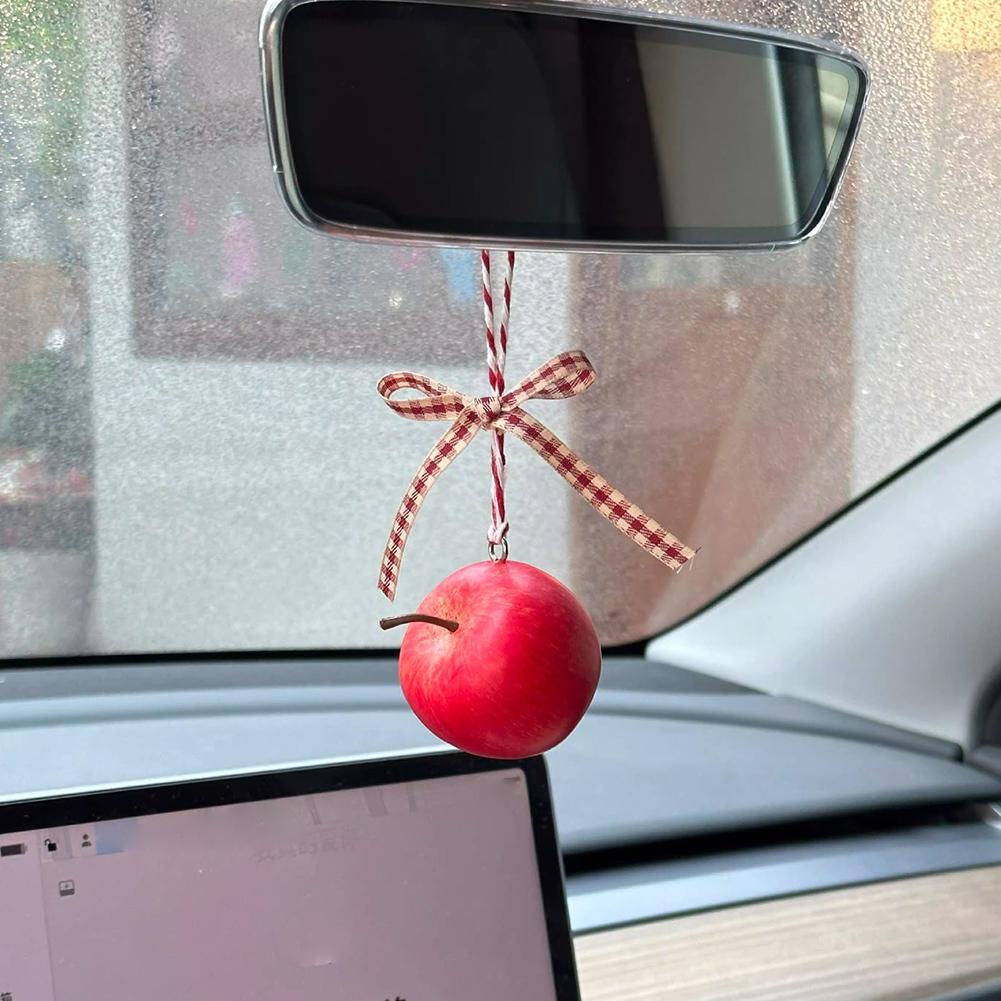 Cute Realistic Fruit Apple Key - Travel Accessories Meaning review and price