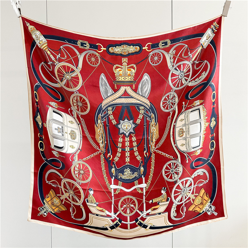 12MM Soft Silk Scarf Women 90C - Travel Hair Accessories review and price