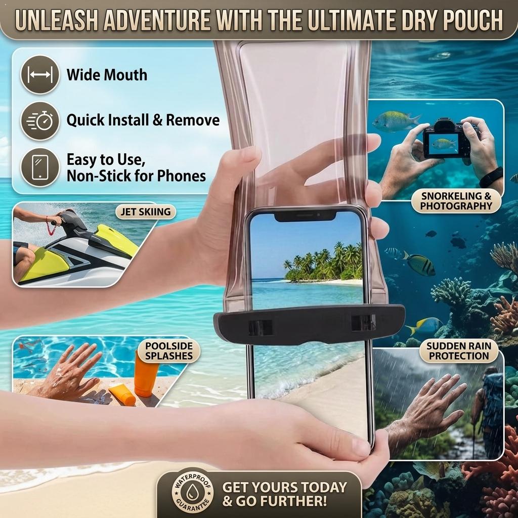 Clear Waterproof Phone Case Dr - Travel Accessories Iphone review and price