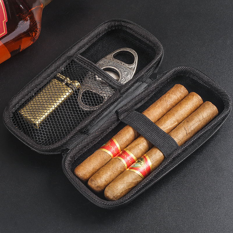 1pc Portable Cigar Travel Case - Travel Accessories And Bags review and price