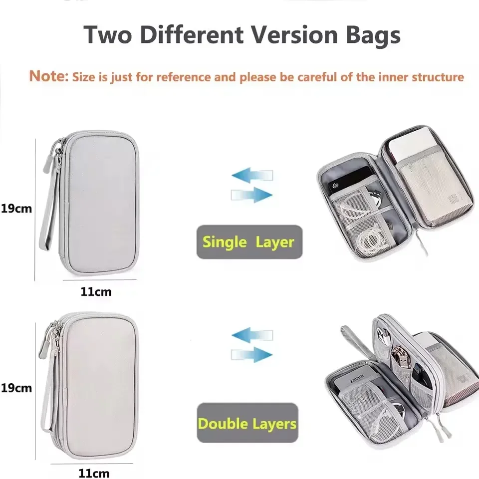 Travel Cable Bag Portable Digi - Travel Accessories And Bags review and price