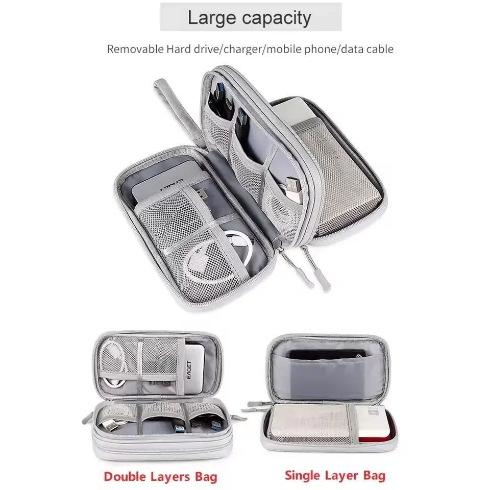 Travel Cable Bag Portable Digi - Travel Accessories And Bags review and price