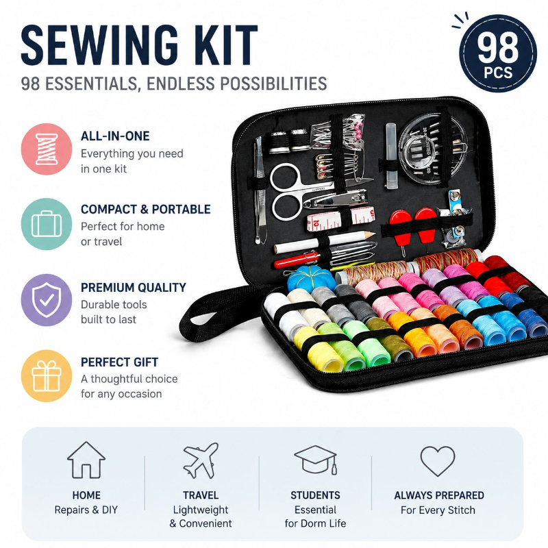 68/98PCS Sewing Accessories To - Travel Accessories In Bulk review and price