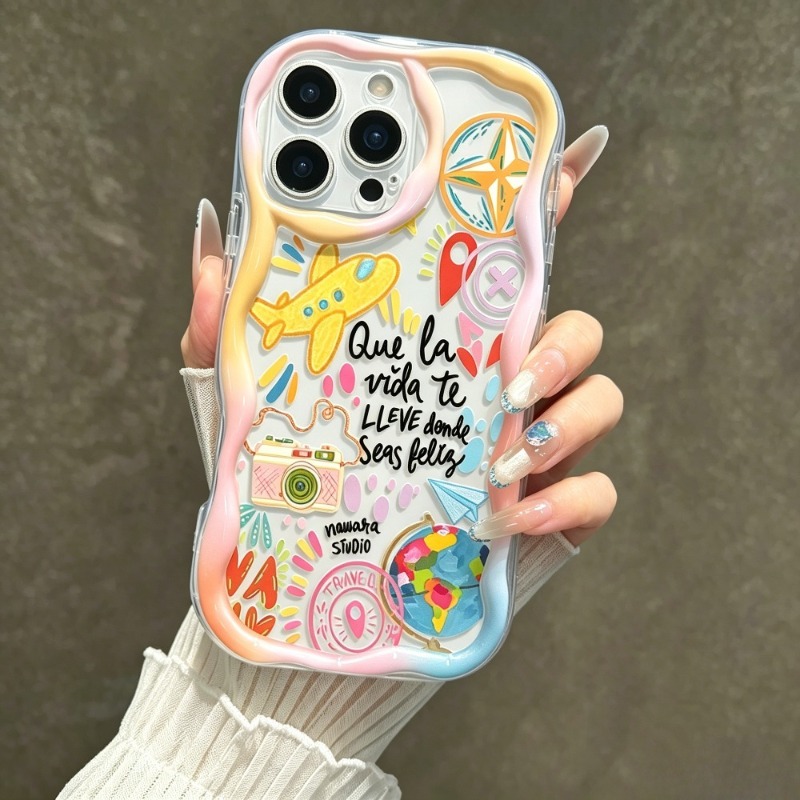 Graffiti Travel Airplane Patte - Travel Accessories Iphone review and price