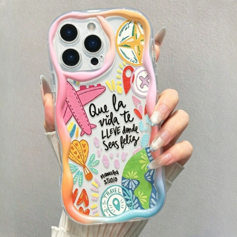 Graffiti Travel Airplane Patte - Travel Accessories Iphone review and price