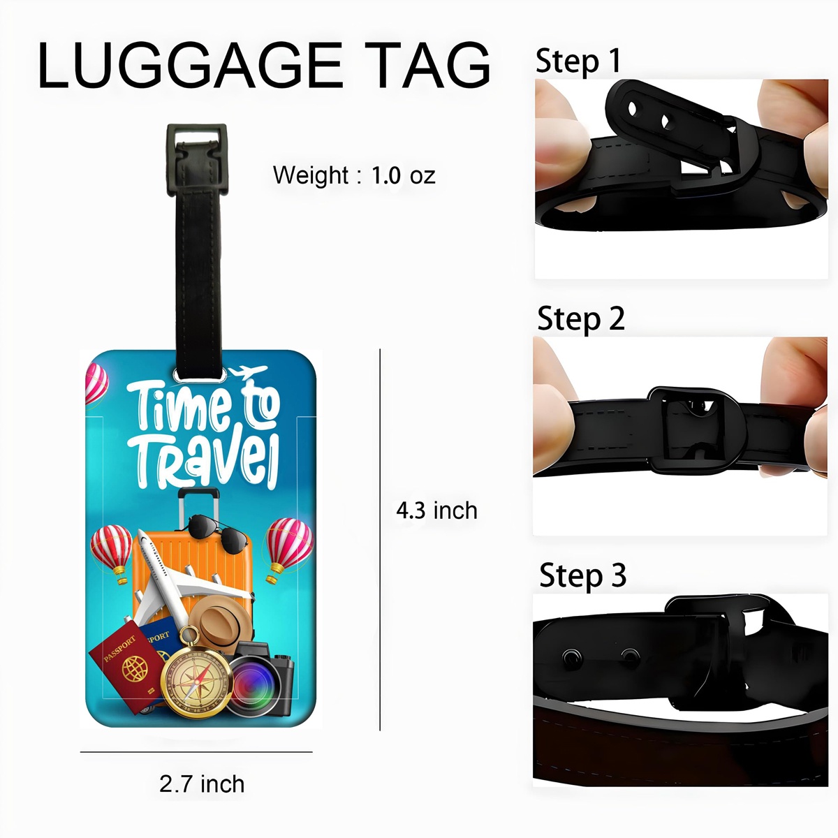 Travel Style Luggage Tag Men W - Travel Accessories Kit For Men review and price