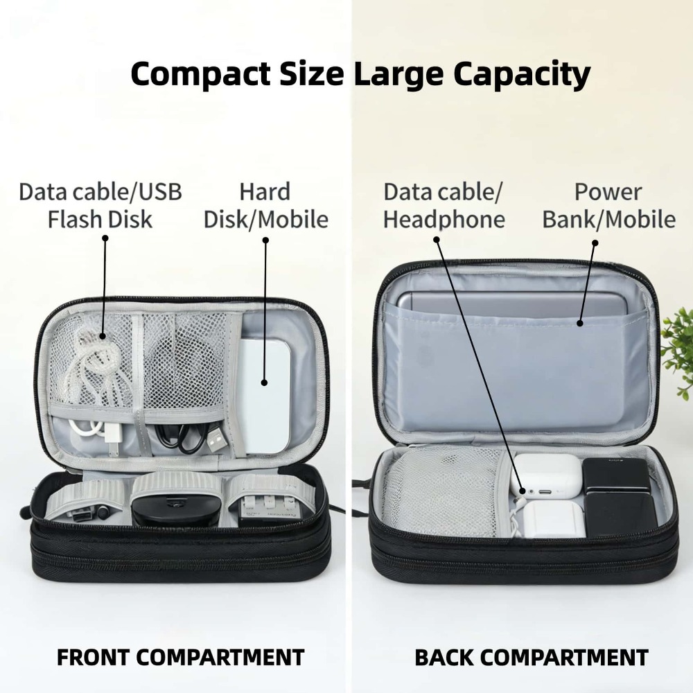Electronics Organizer Case Por - Travel Accessories In Bulk review and price