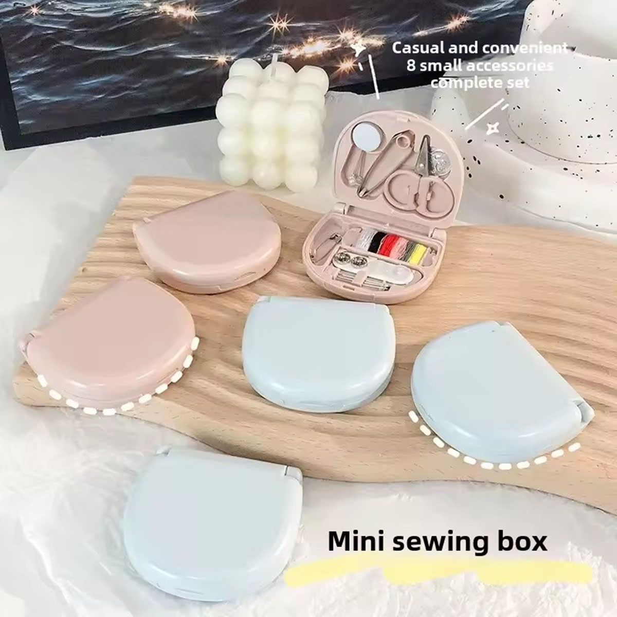Mini Manual Sewing Machine Kit - Travel Accessories Kit For Men review and price