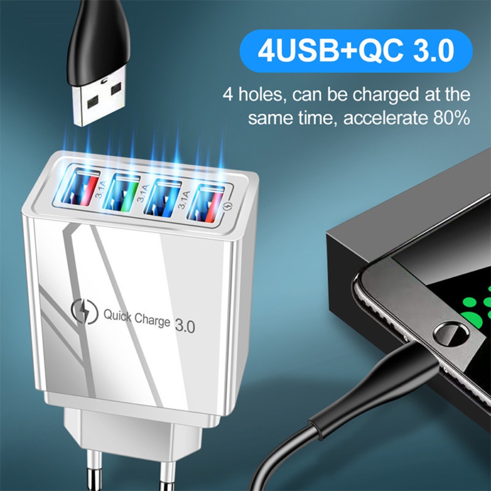 Quick Charge 3.0 EU US Plug US - Travel Accessories Iphone review and price