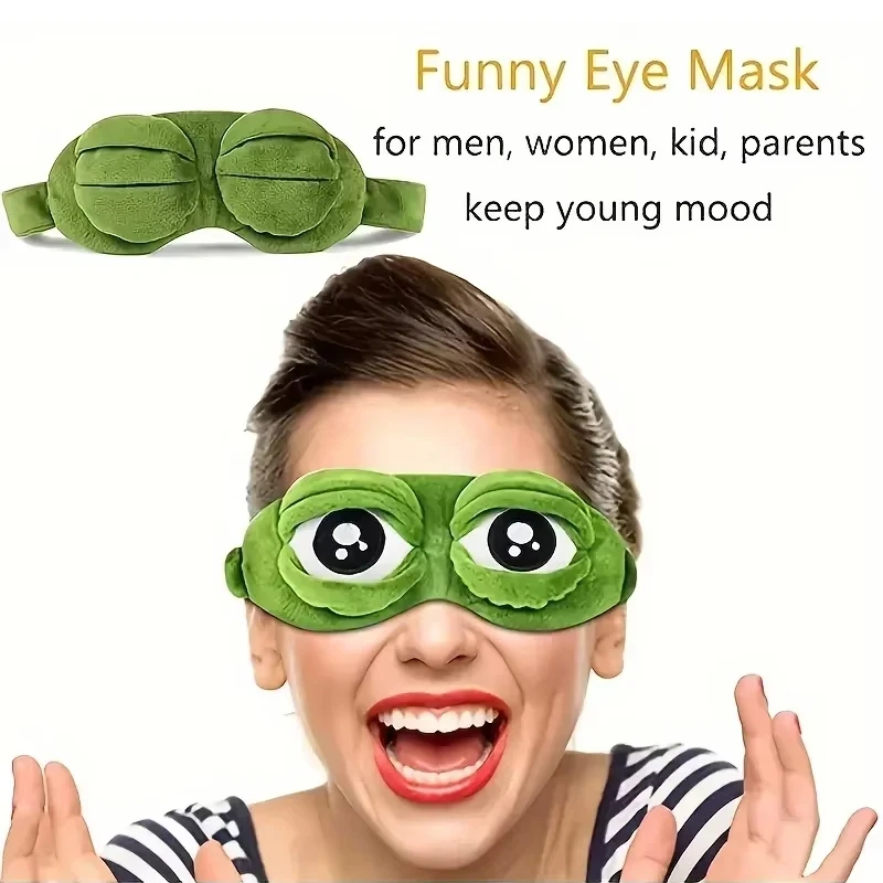 Frog Shaped Eye Mask Party Gam - Travel Hair Accessories review and price